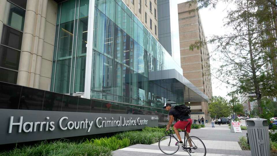 The Harris County Criminal Justice Center, 1201 Franklin St., is shown Wednesday, Sept. 25, 2024, in Houston.