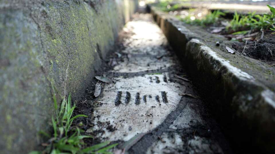 This S.F. park has an eerie secret: Tombstones embedded in its walls