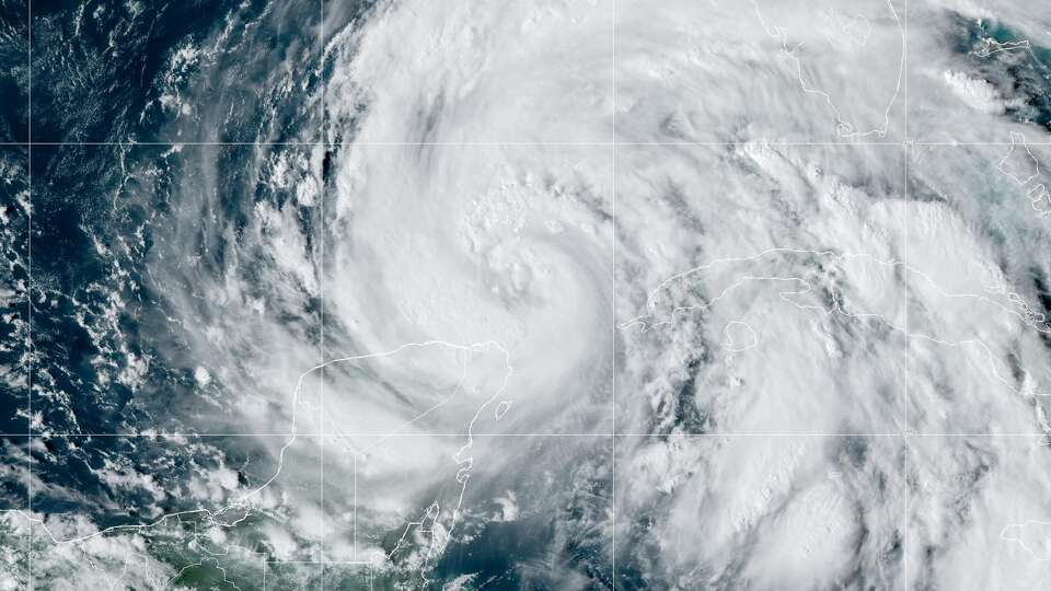 Hurricane Helene is observed from Space Wednesday, Sept. 25, 2024. Helene, which has a dense overcast region that stretches more than 700 miles, is expected to rapidly intensify before it makes landfall near Florida's Big Bend region Thursday.