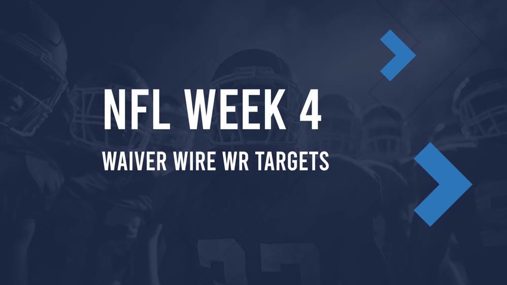 Best Fantasy Football Week 4 Adds Wide Receiver