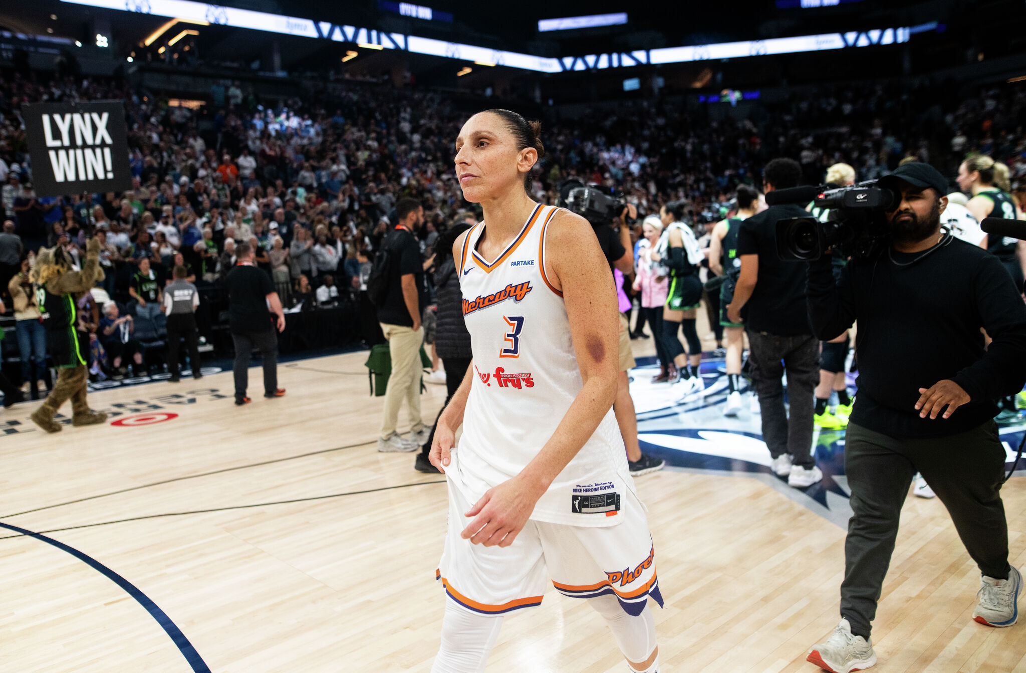 UConn great Diana Taurasi may have played her final WNBA game.