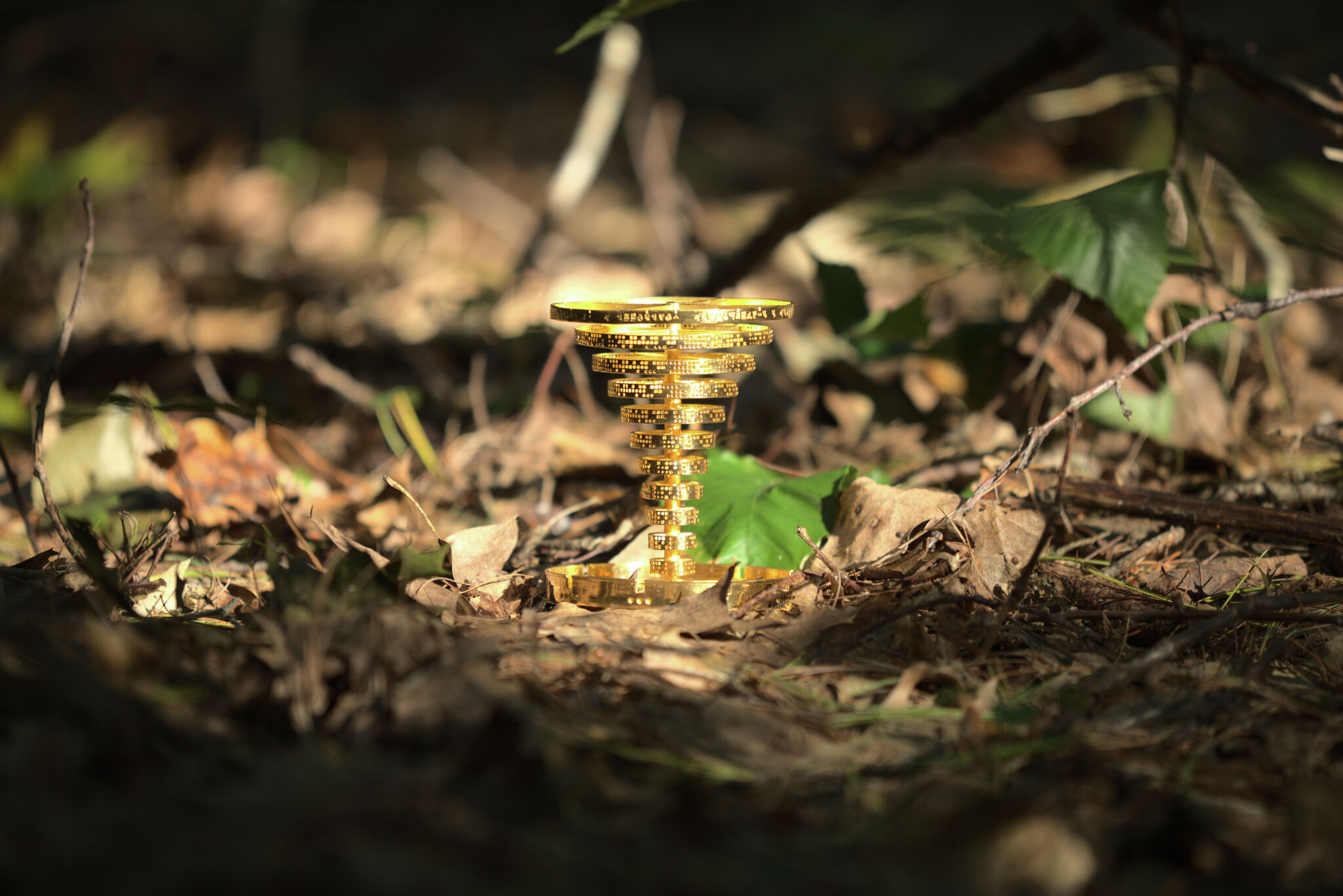 A regional treasure hunt's 24K gold prize might be hidden in CT