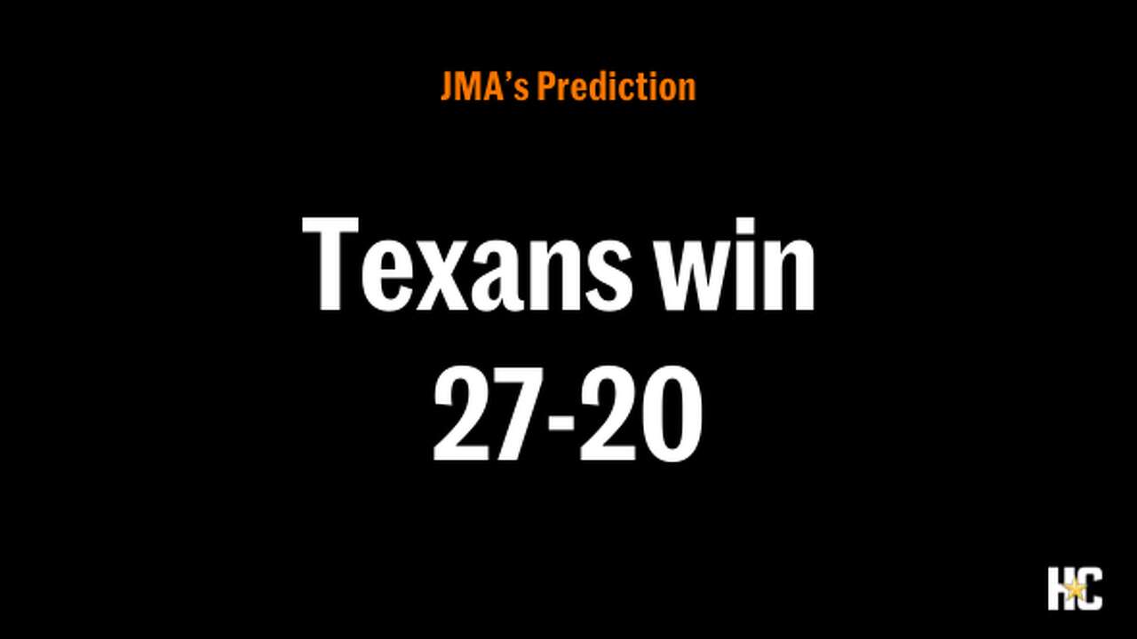 Texans prediction