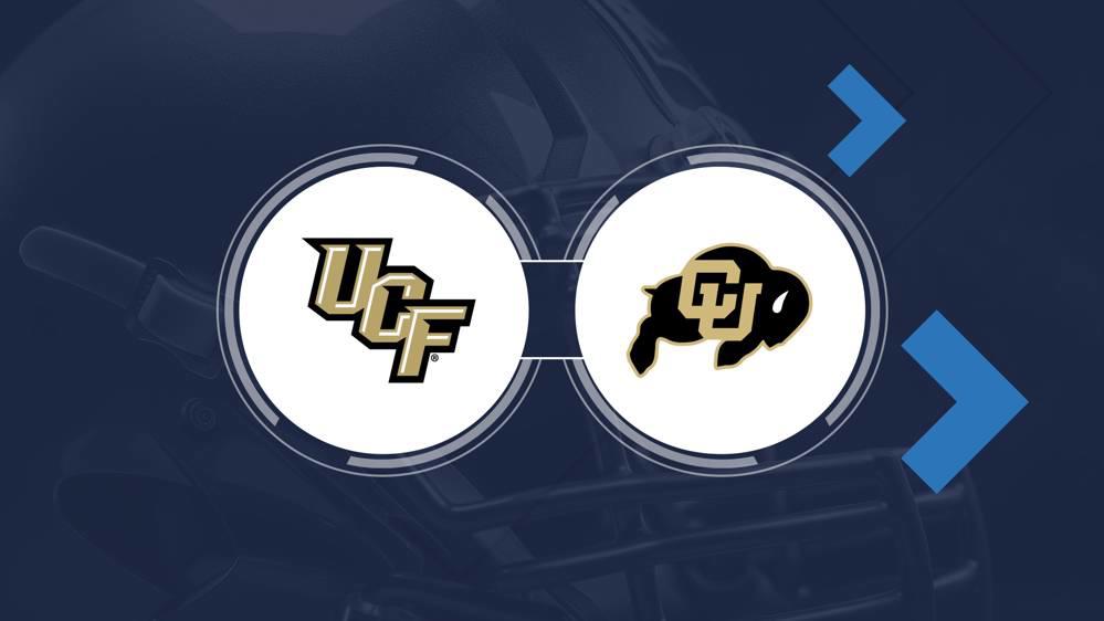 UCF vs. Colorado Preview, Stats, How to Watch Sept. 28