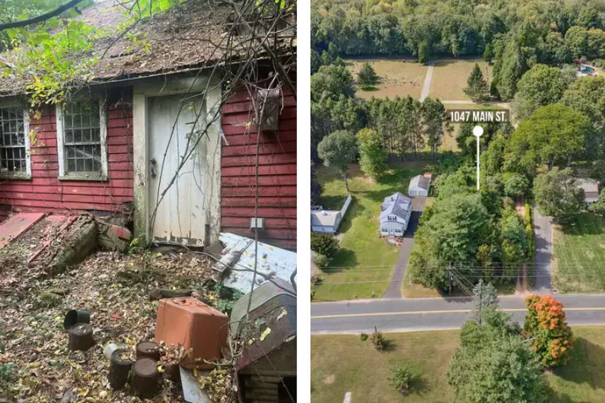 A property at 1047 Main St. in South Windsor was featured on the viral Instagram account 'Cheap Old Houses.'