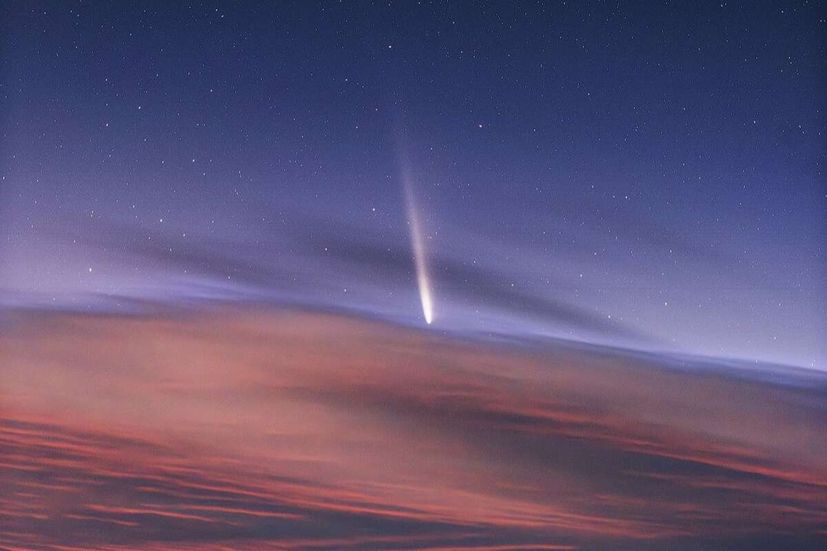 Astrophotographer Yuri Beletsky captures C/2023 as it appeared over the Atacama Desert in Chile. 