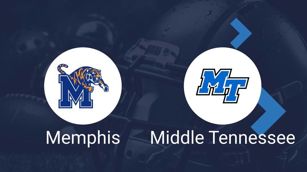Memphis vs. Middle Tennessee Live Stream and TV Channel Sept. 28