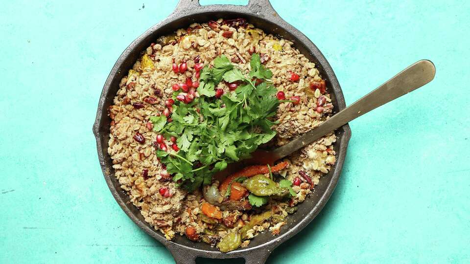 Savory Vegetable Crumble from Anita Jaisinghani