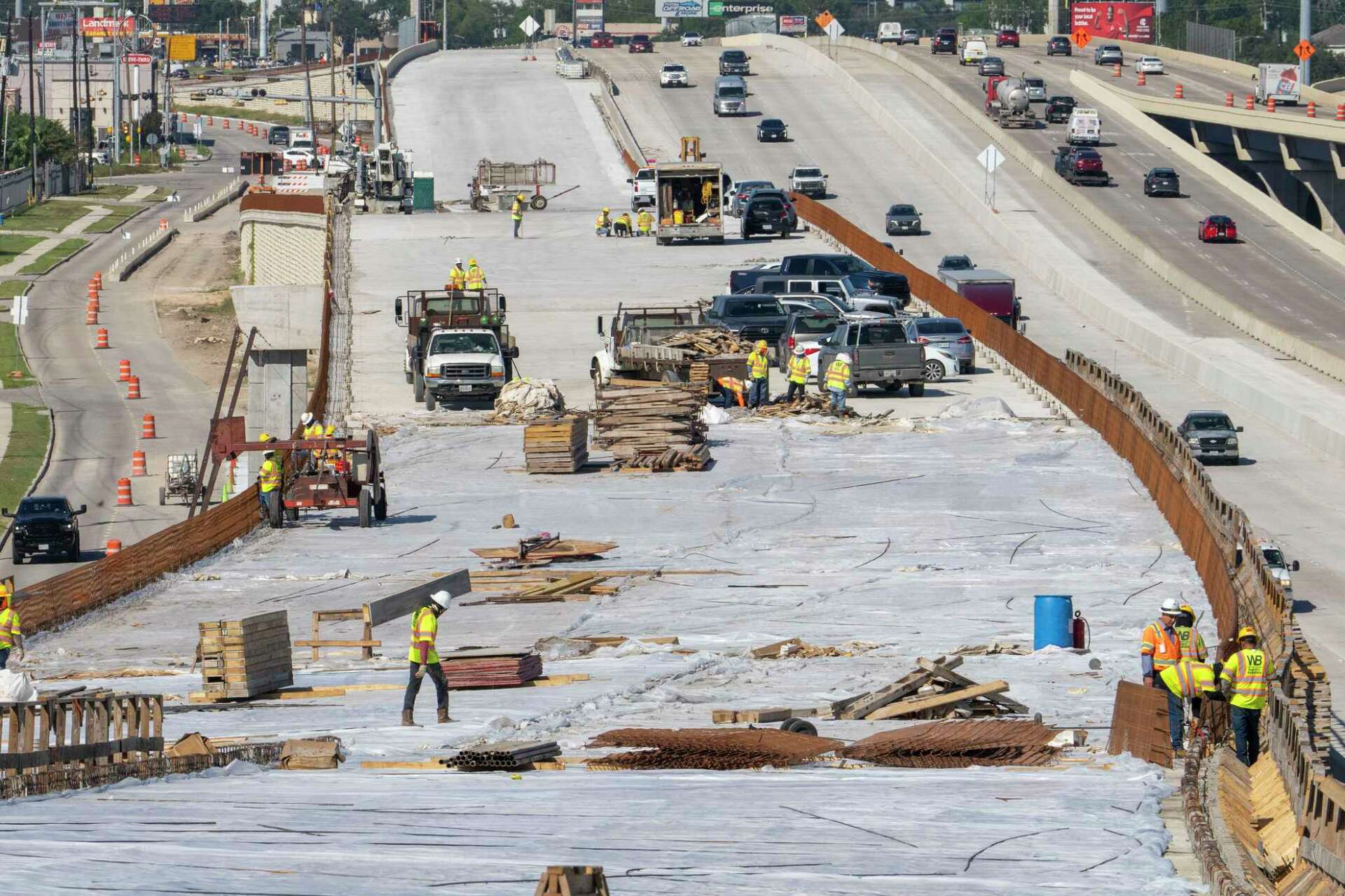 Ramps at Loop 610 and Texas set to open in mid-October, TxDOT says