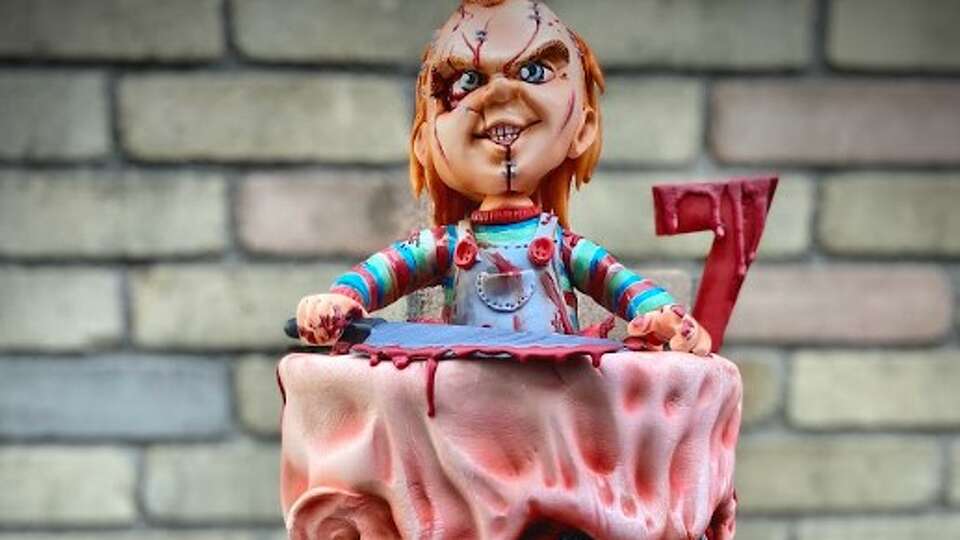 Dill Barlow is known for his gory cakes.