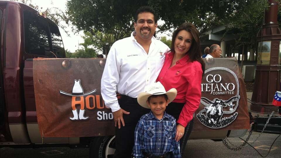 Juan Garcia was named the first Latino member of the Houston Livestock Show and Rodeo's executive committee earlier this year.