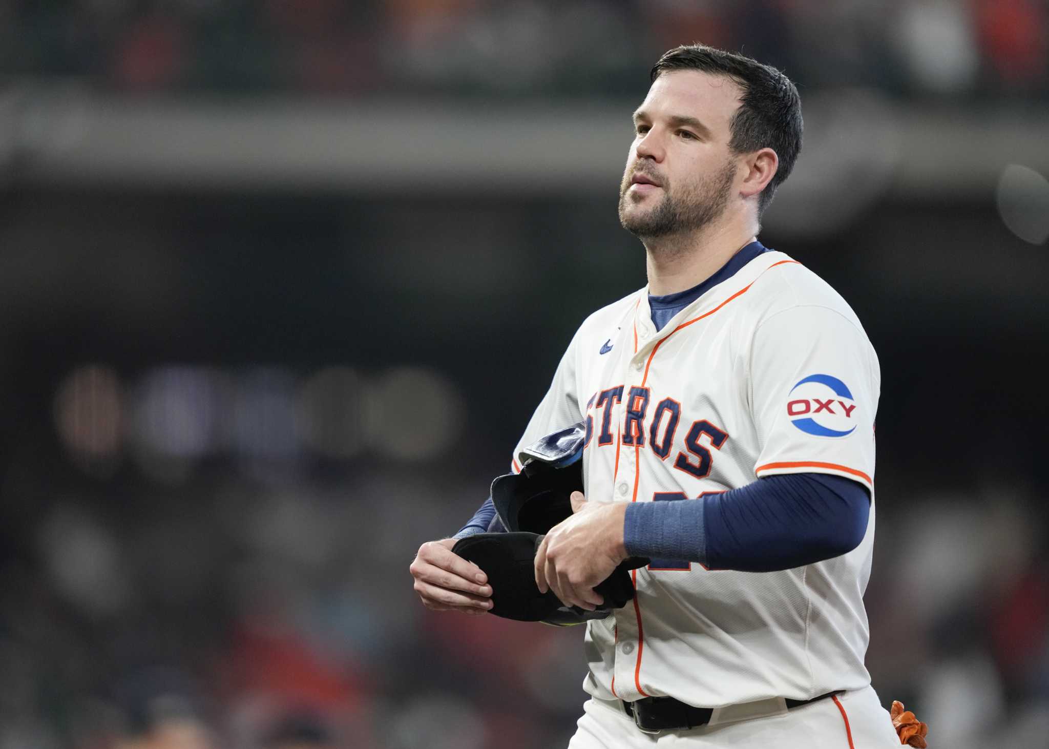 Houston Astros' rally falls short in ninth inning of Game 1 loss