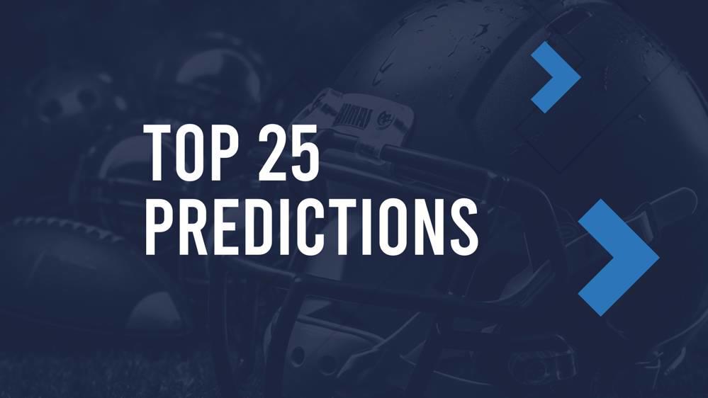 Top 25 College Football Predictions for Week 6