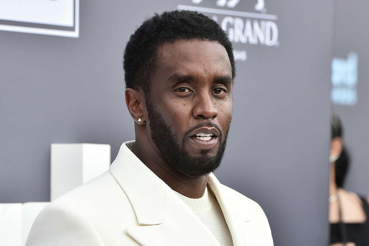 Music mogul and entrepreneur Sean 'Diddy' Combs arrives at the Billboard Music Awards, May 15, 2022, in Las Vegas.