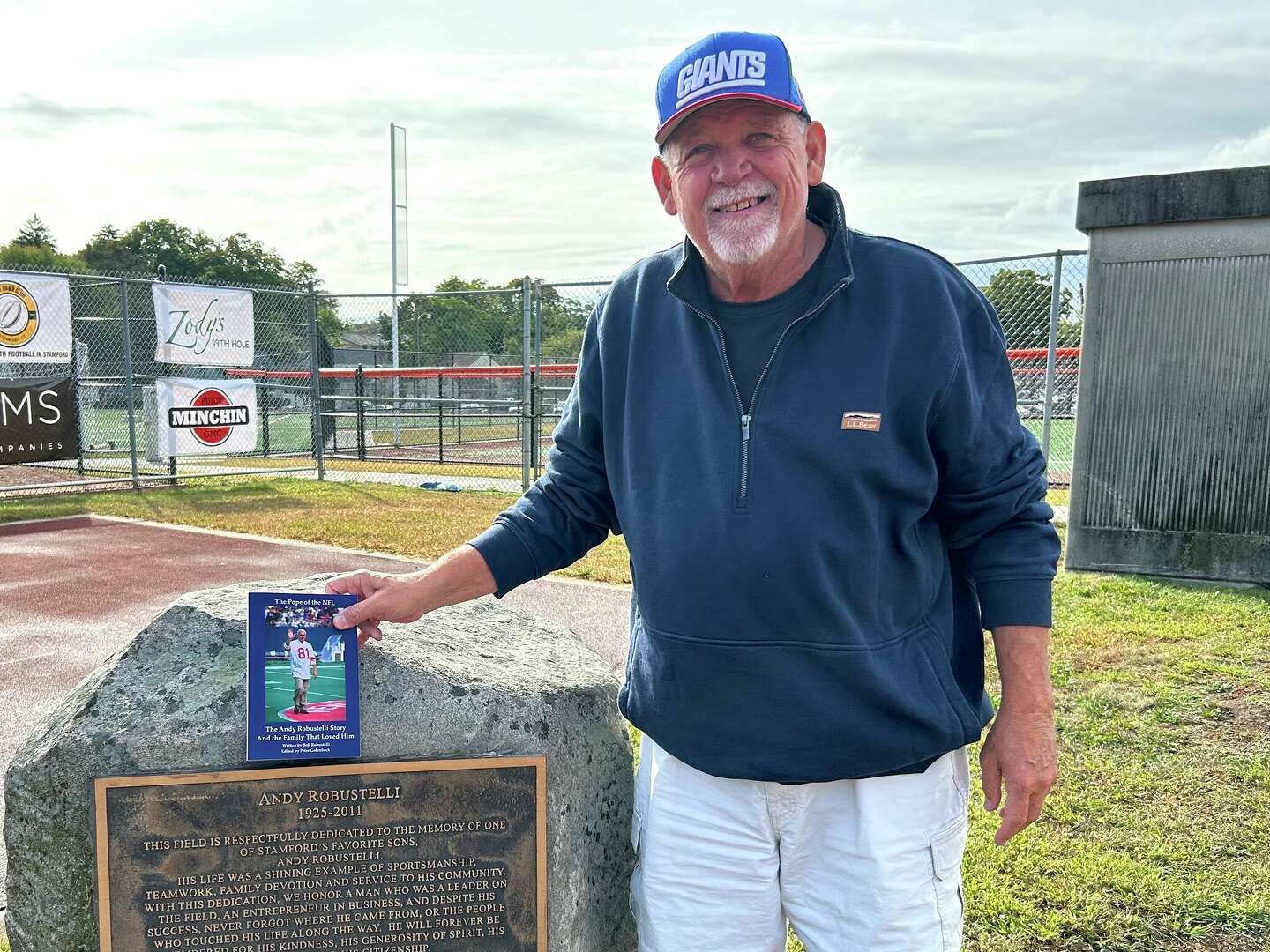 Bob Ruscilli Bob Robustelli honors father Andy in new book 'The Pope of the NFL'