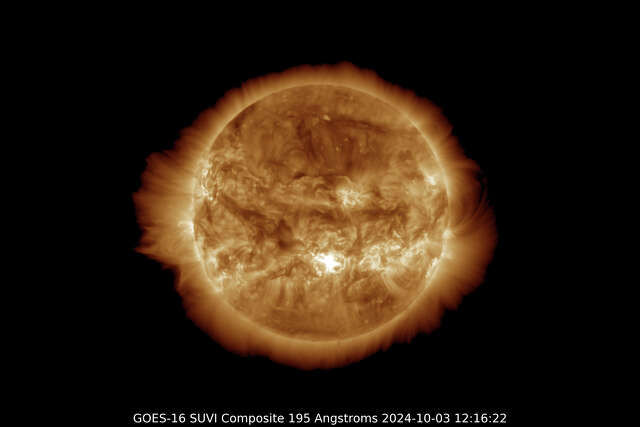 Largest Solar Flare Of Year Unleashed Noaa Warns Of Radio Blackouts