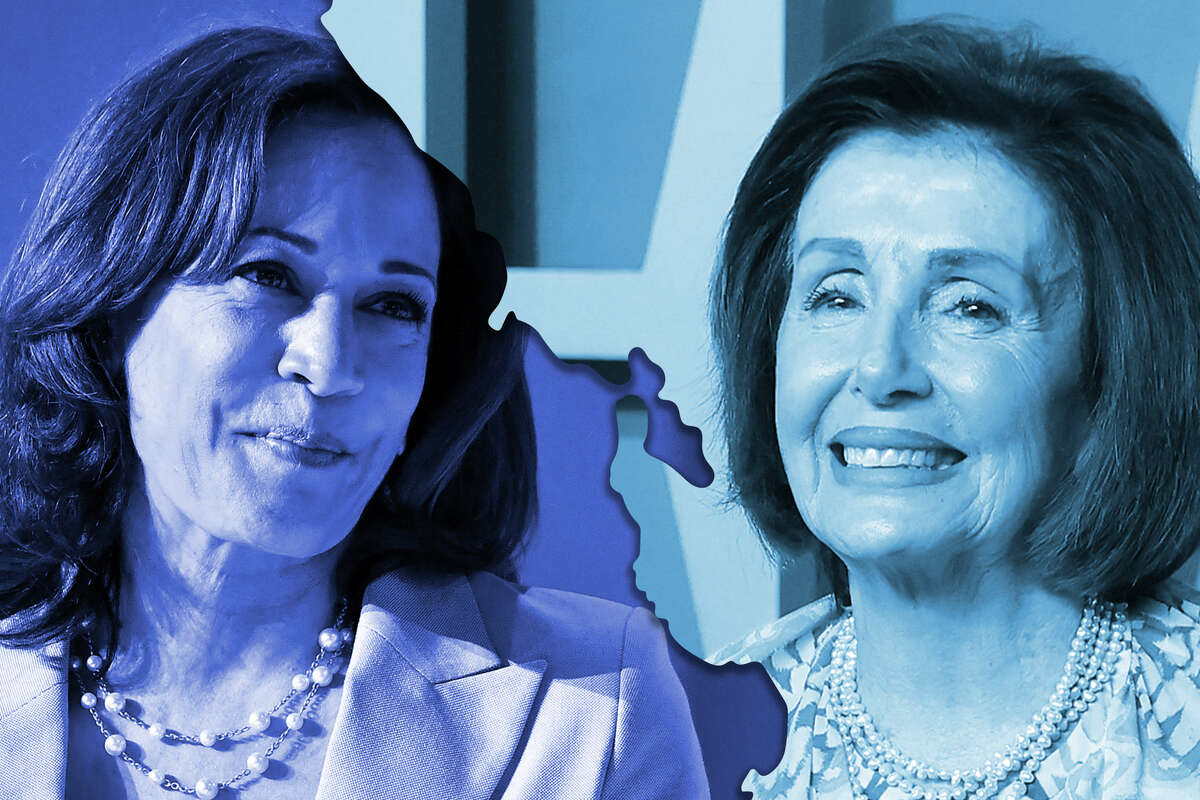 Two S.F. Democrats rose to the top of U.S. politics. But Kamala Harris and Nancy Pelosi are cordial, not close.