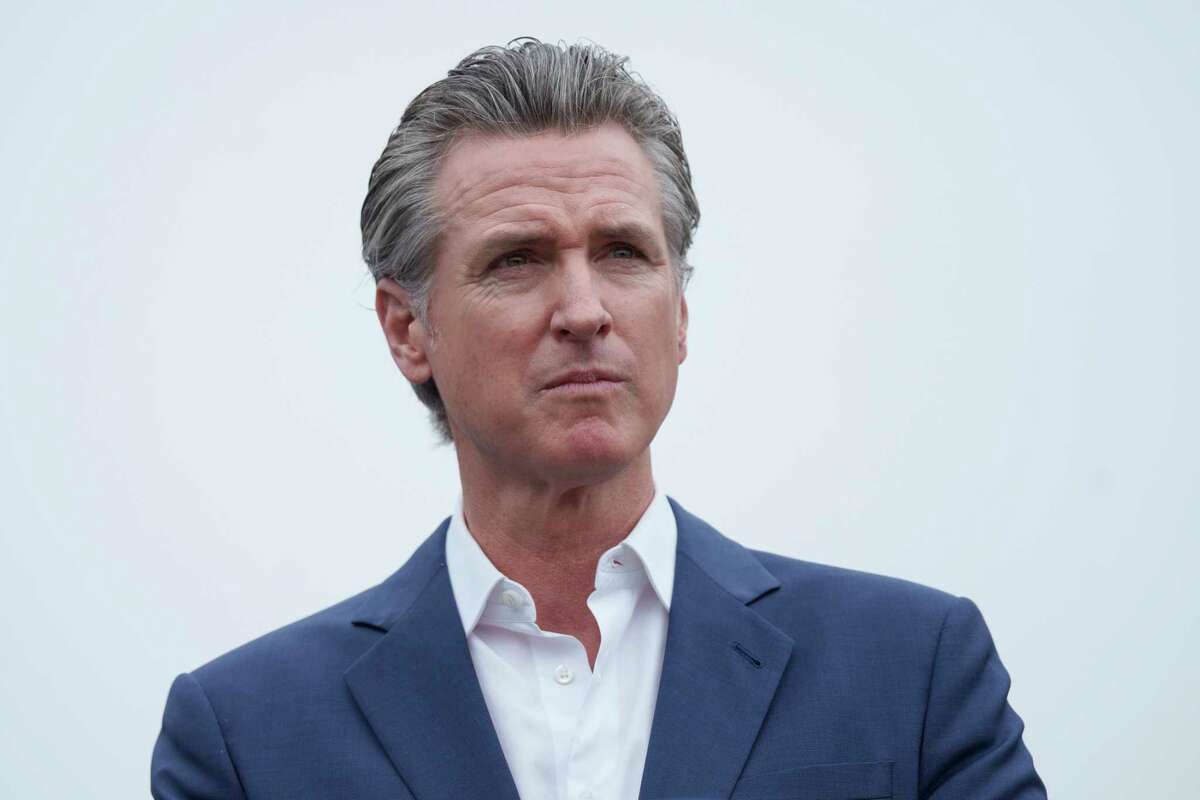 FILE - California Gov. Gavin Newsom speaks during a press conference in Los Angeles, Wednesday, Sept. 25, 2024. (AP Photo/Eric Thayer, File)