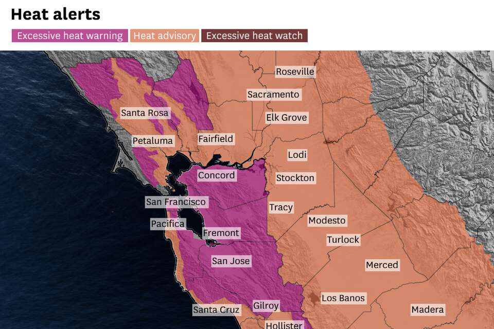 S.F. set to hit 90 degrees again, excessive heat warning issued