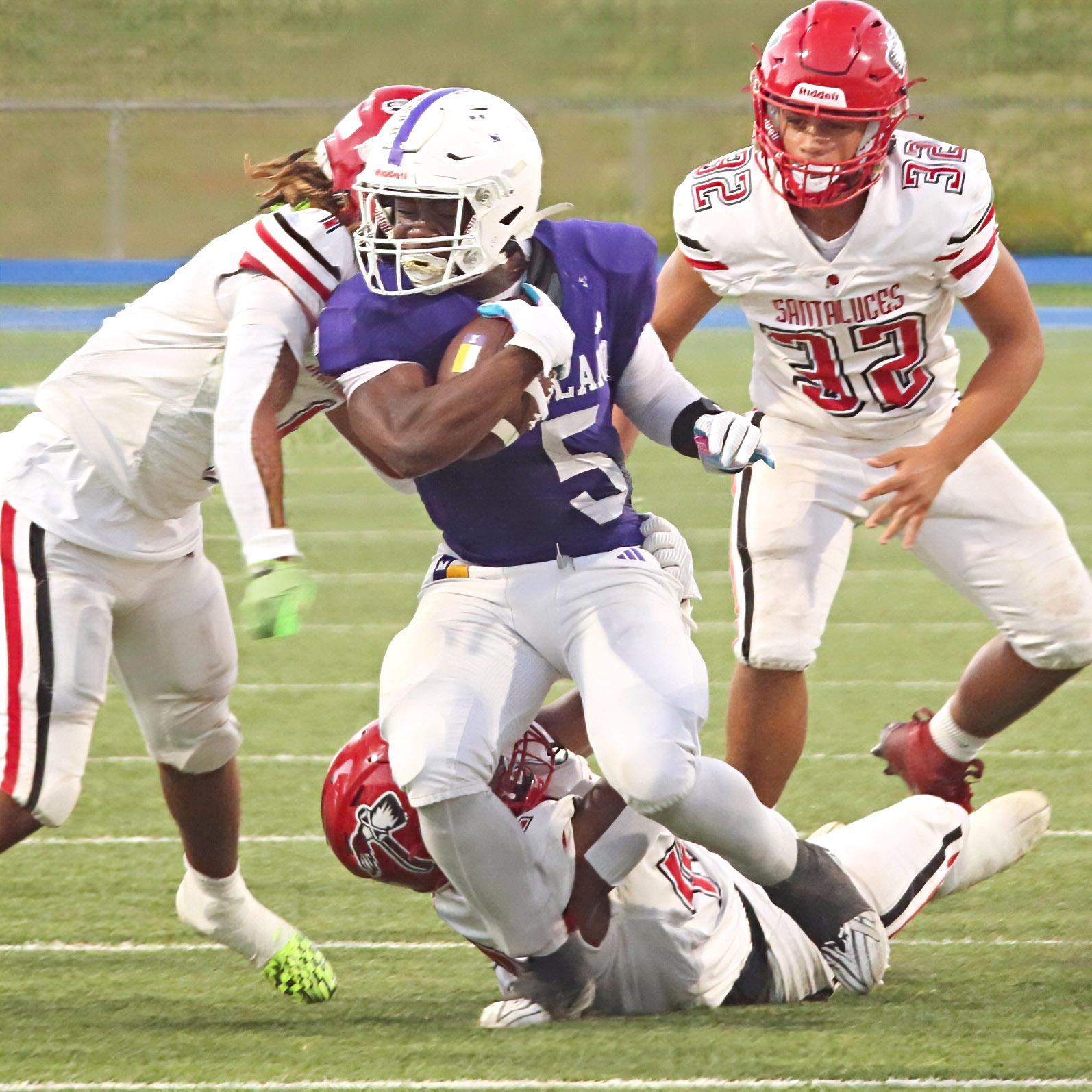 Midland High's Elijah McCoy in exclusive 3,000yard club