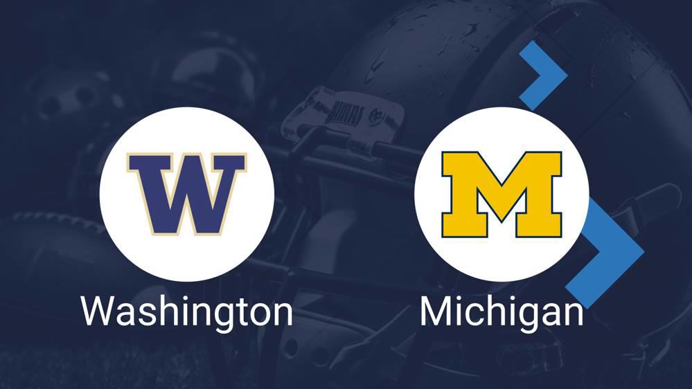 Washington vs. Michigan Live Stream and TV Channel Oct. 5