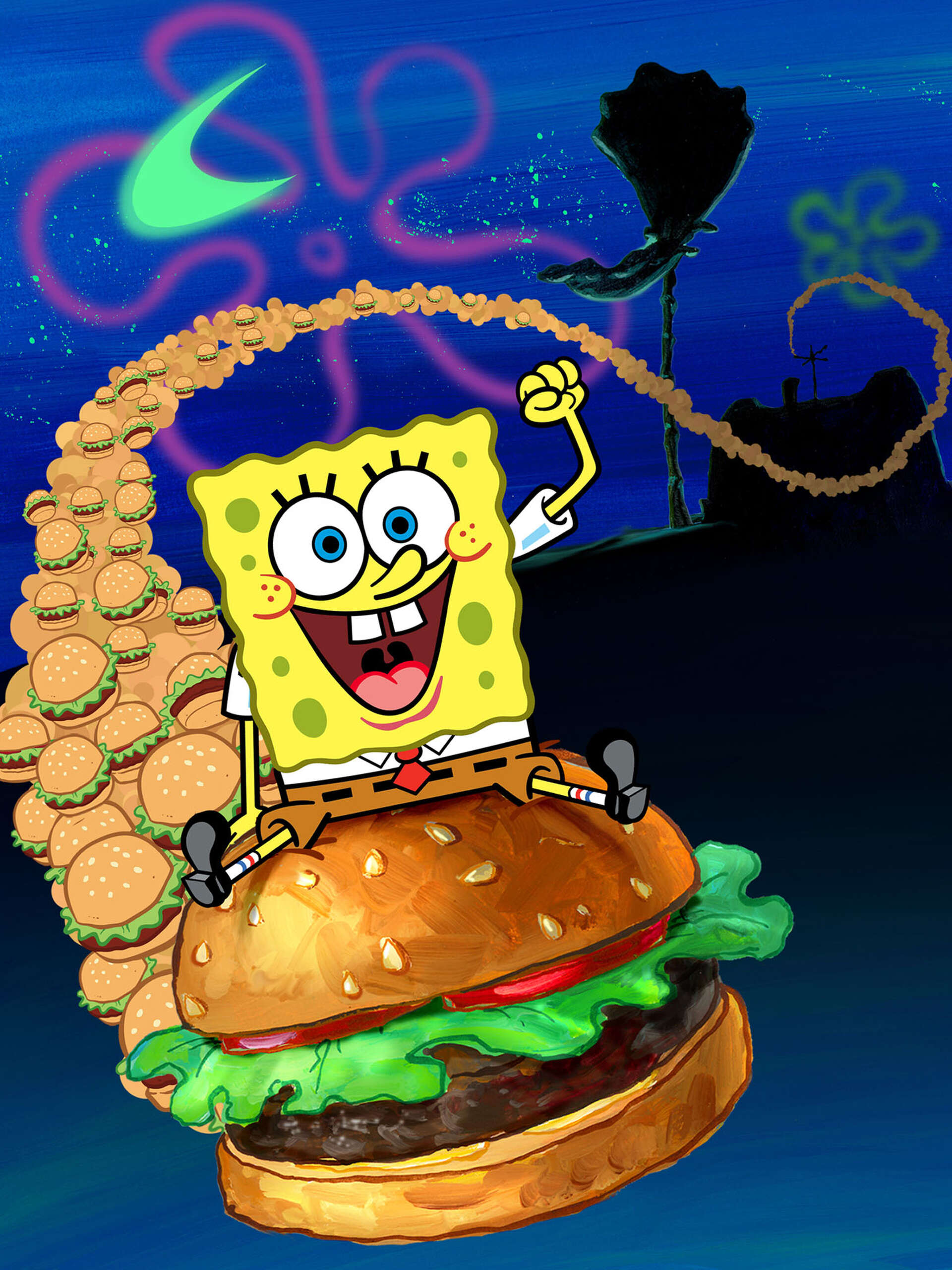 Wendys offering SpongeBob-themed Krabby Patty meal. Heres the menu.