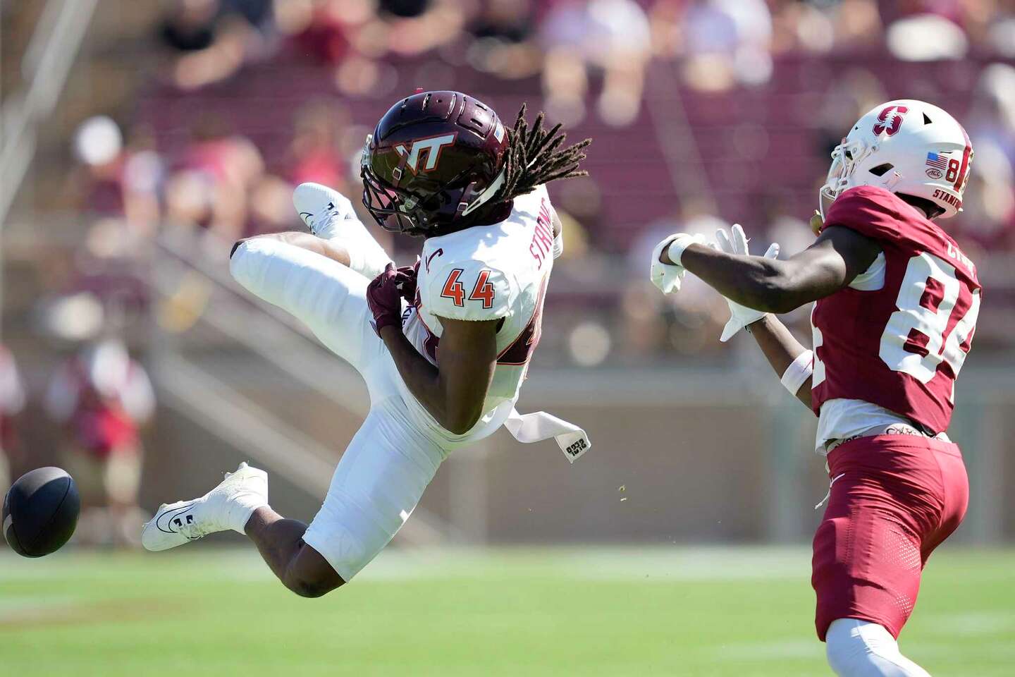 Stanford scorched in 31-7 loss to Virginia Tech in ACC home debut