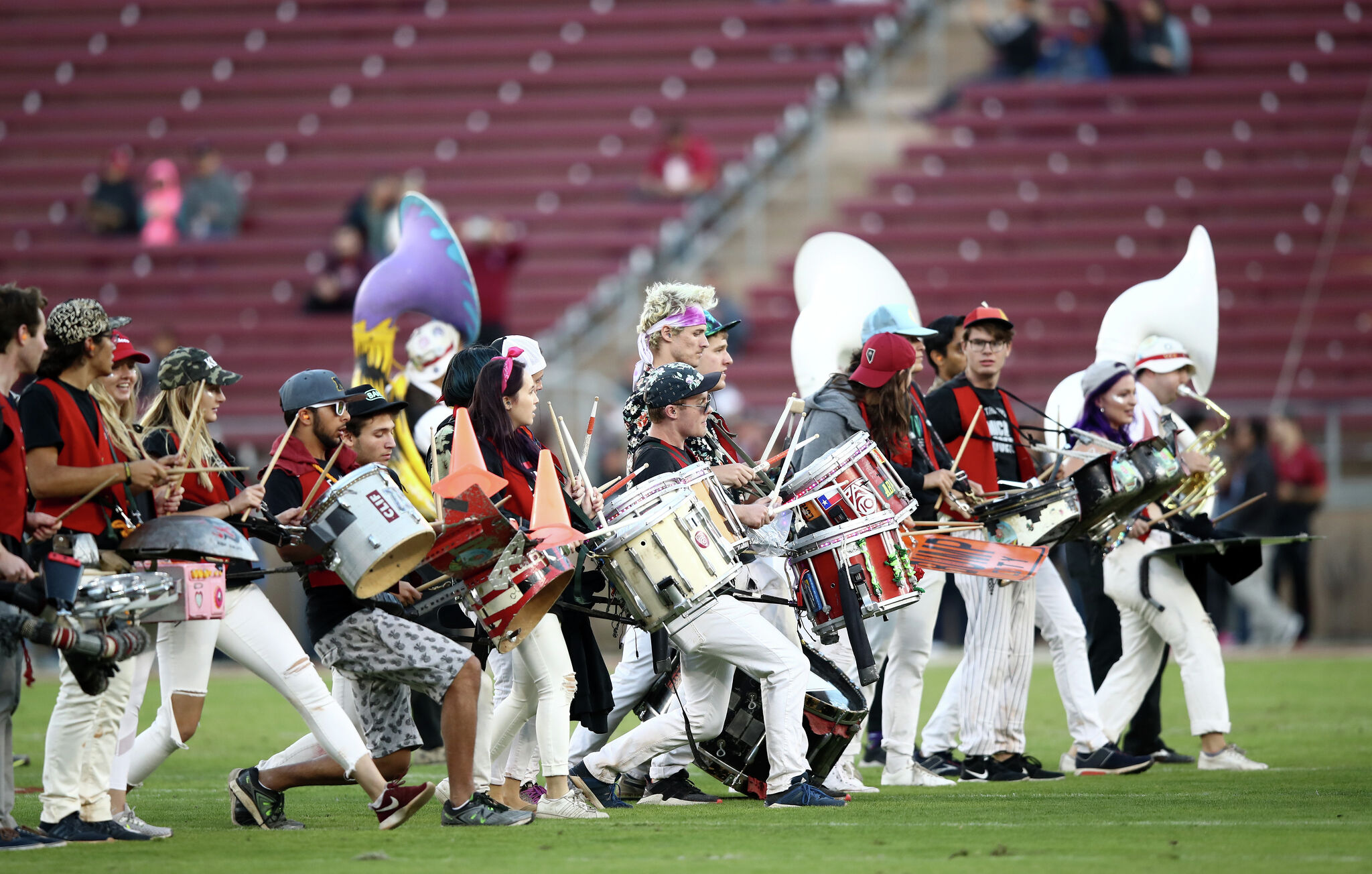 Stanford band mocks Elon Musk's 'dumpster' Cybertrucks