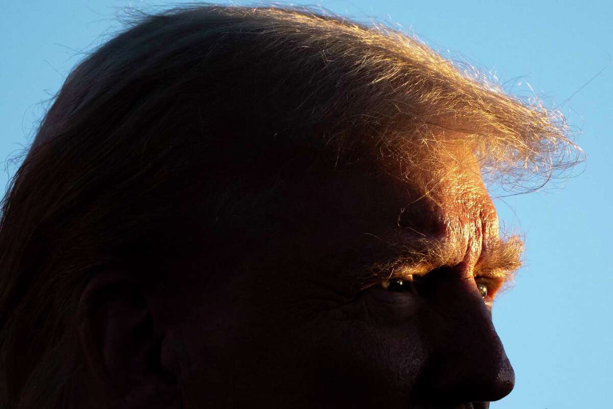 Republican presidential nominee former President Donald Trump speaks at a campaign event at the Butler Farm Show, Saturday, Oct. 5, 2024, in Butler, Pa. (AP Photo/Alex Brandon)