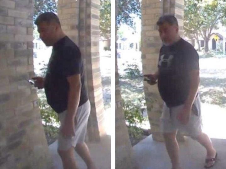 Man wanted for taking iPhones from porch