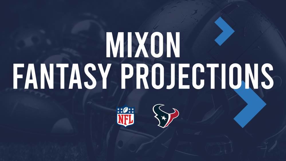 Joe Mixon Fantasy Week 6 Projections, Points, Stats vs. Patriots