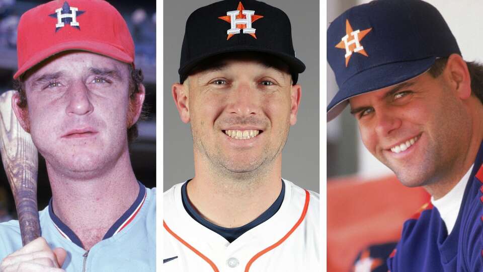 Doug Rader (left), Alex Bregman (center) and Ken Caminiti (right) are the three best third basemen in Houston Astros history.