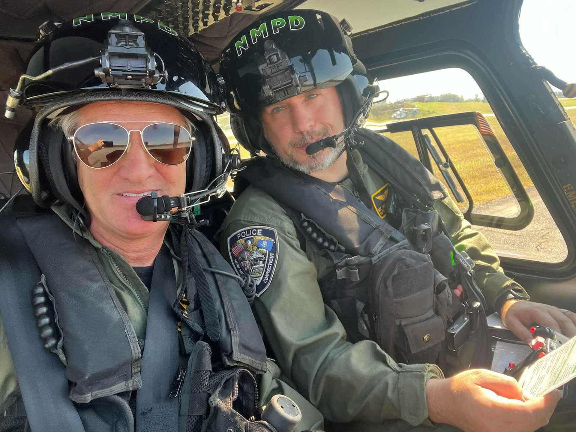 New Milford police helicopter helps North Carolina after hurricane