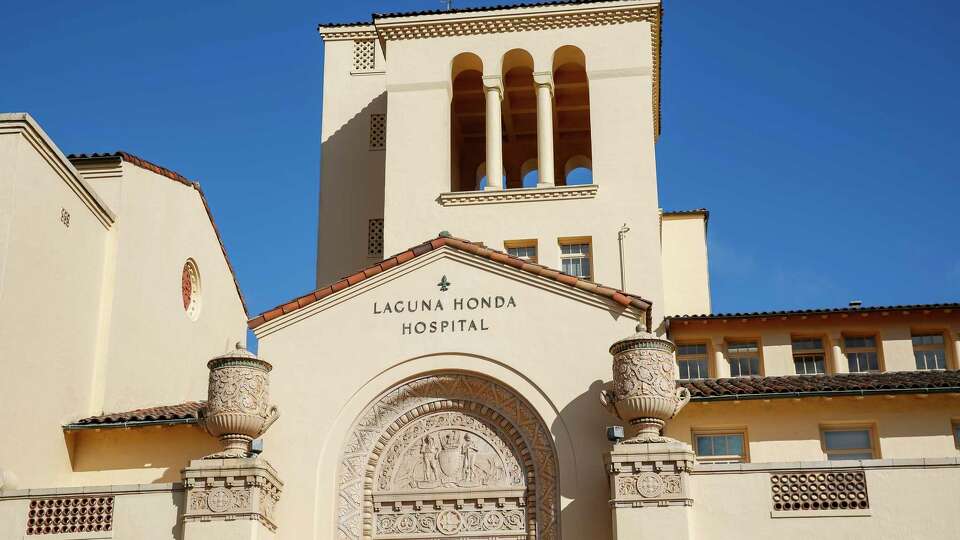 The Administrative Services Building at Laguna Honda Hospital and Rehabilitation Center in San Francisco, Calif., on Friday, February 24, 2023.