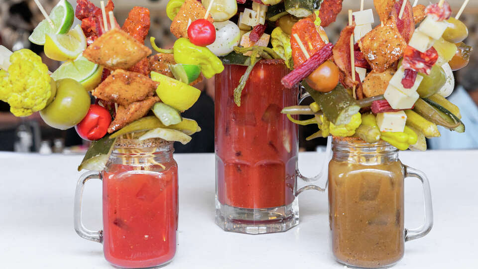 Hash Kitchen is know for its Bloody Mary bar.