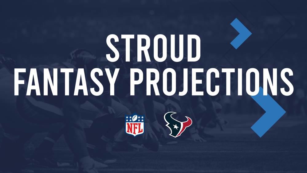 C.J. Stroud Fantasy Week 6 Projections, Points, Stats vs. Patriots