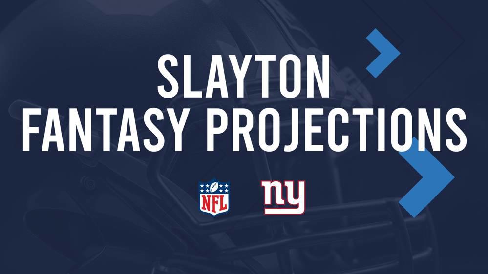 Darius Slayton Fantasy Week 6 Projections, Points, Stats vs. Bengals