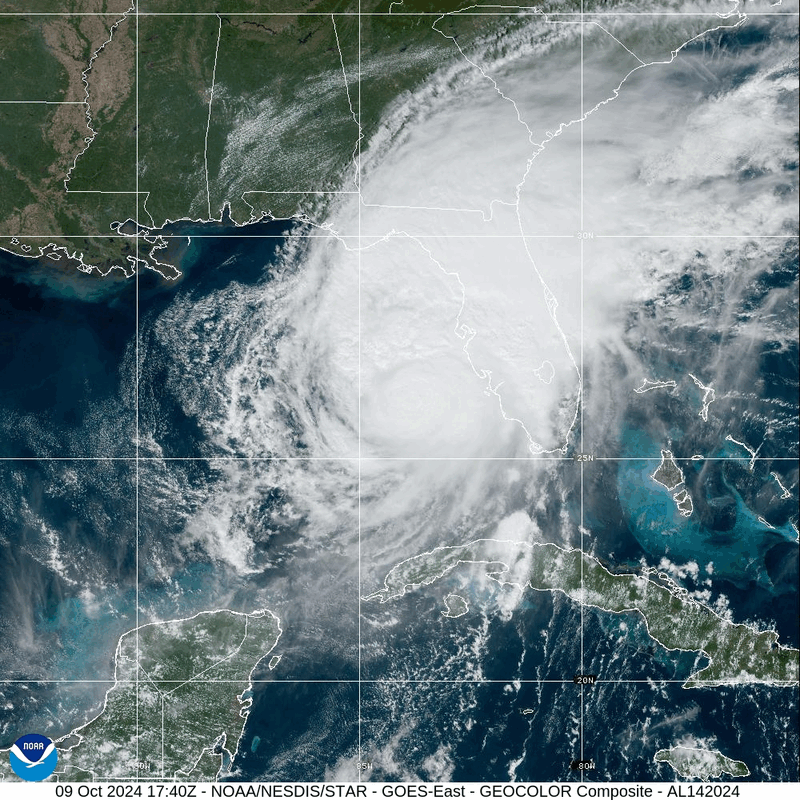 How does Hurricane Milton compare to the Northeast's worst storms?