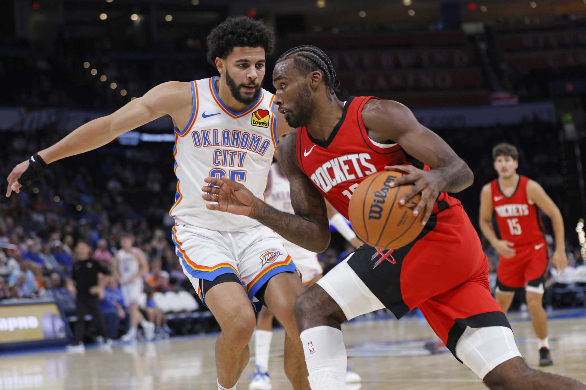 Houston Rockets: Tari Eason's return takes next step in preseason win