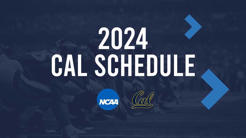 Cal 2024 FBS Football Schedule