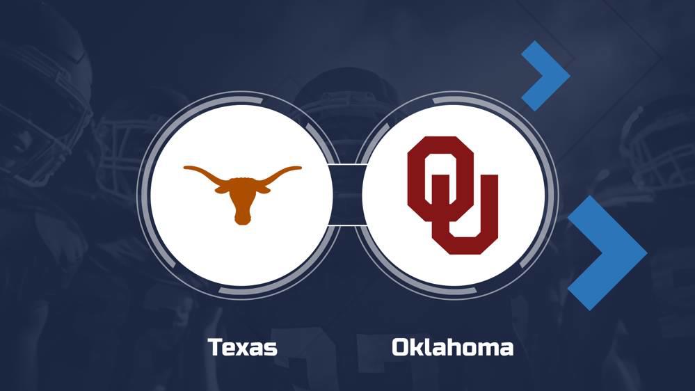 How to Watch the Texas vs. Oklahoma Game Streaming & TV Info