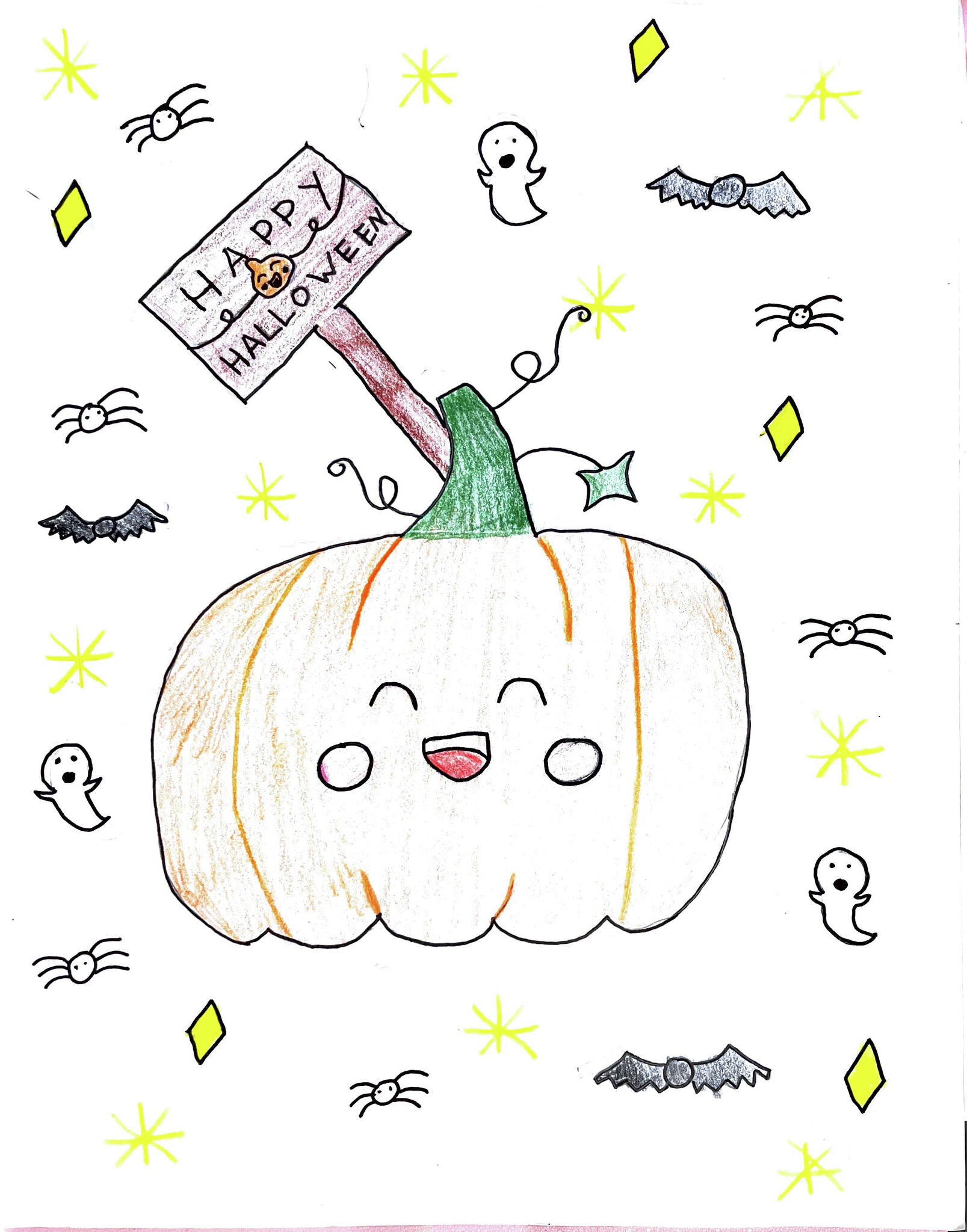 Ubly students find October Inspirations