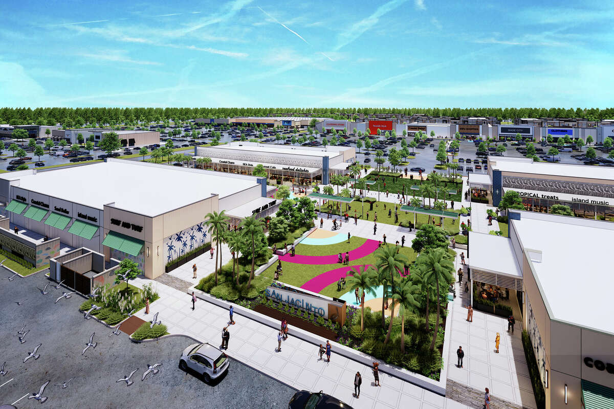 Renderings of the planned San Jacinto Marketplace.