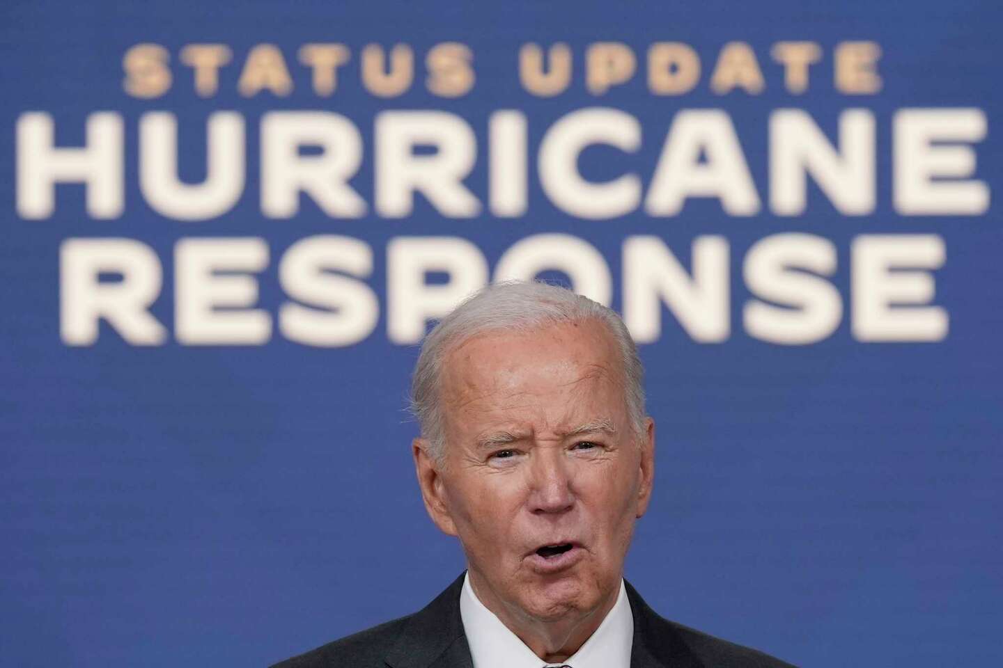 Biden Tells Trump To 'get A Life, Man' And Stop Storm Misinformation