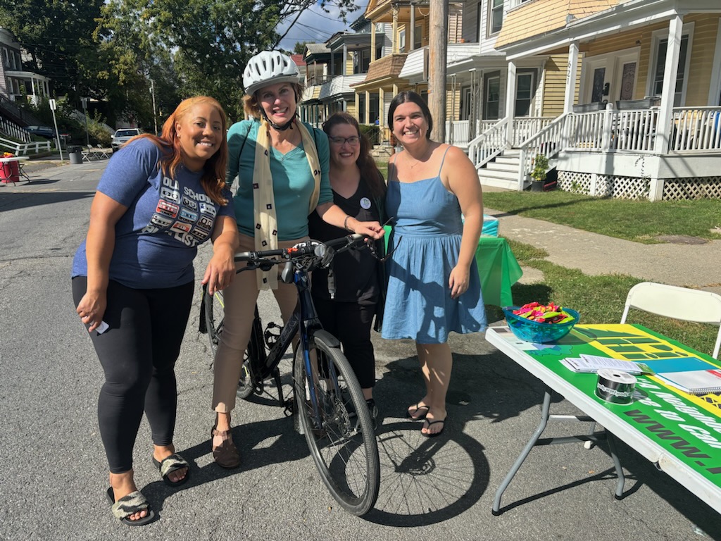 Fahy part of Bike Summit at Capital Center