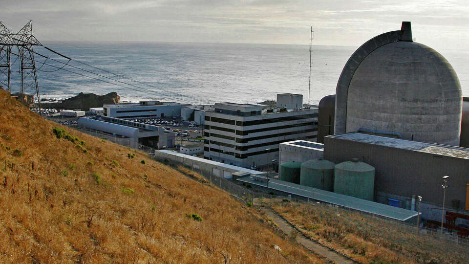 One of Pacific Gas & Electric's Diablo Canyon Power Plant's nuclear reactors in Avila Beach, Calif., is viewed Nov. 3, 2008. California's last operating nuclear power plant could get a second lease on life. At the urging of Gov. Gavin Newsom, owner Pacific Gas & Electric is taking steps it hopes will extend the operating licenses for the twin reactors, which now expire in 2024 and 2025.