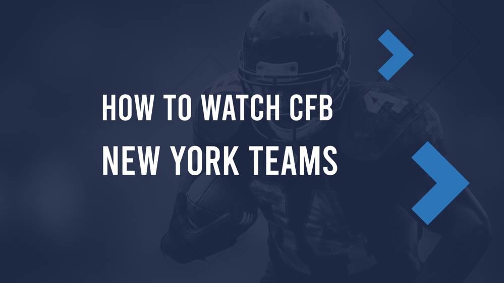 Week 7 New York College Football Teams TV Schedule & Streaming Info