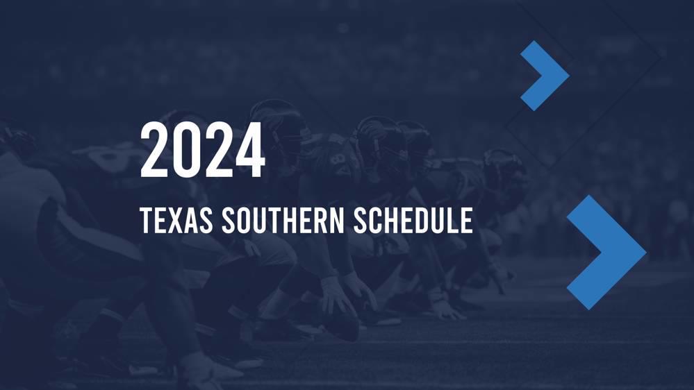 Texas Southern 2024 FCS Football Schedule