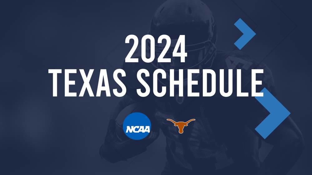 Texas Football Schedule 2024 Fbs Football Saba Willyt