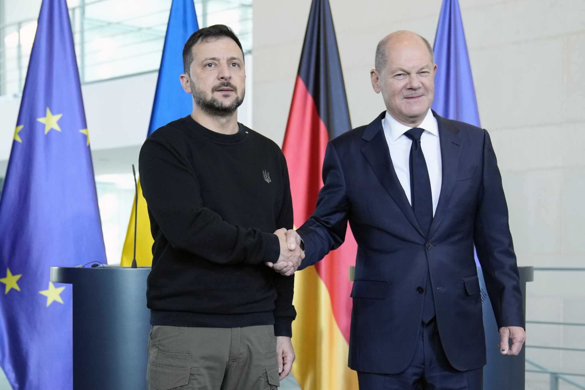 Zelenskyy Appeals To Allies To Keep Up Aid As Germany Pledges New ...